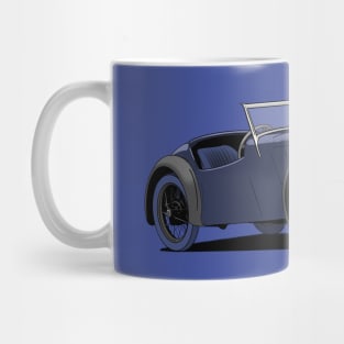 Austin 7 dark blue classic car Mug